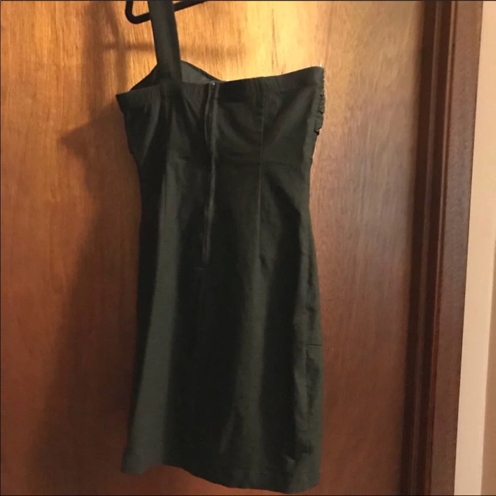 Black Bodycon Single Strap Dress - Picture 2 of 4